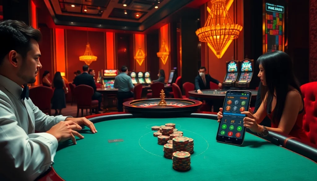 Experience the thrill of high-stakes poker at sc88.casino, where players are engaged in an electrifying game.
